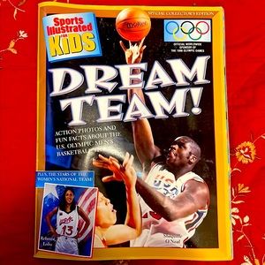 🔥1995 OLYMPIC DREAM TEAM COLLECTORS MAGAZINE